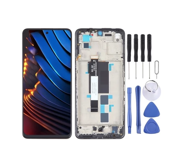 Cbtx Xiaomi Poco X3 Gt Sayısallaştırıcı Uyumlu Malzeme Lcd Ekran Çerçeveli Tam Montaj
