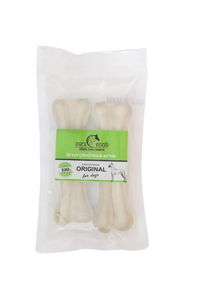 Esca BEYAZ PRES KEMİK 12,5 CM - 2' Lİ 100 gr