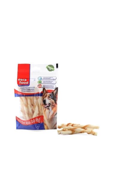 Esca TAVUKLU BURGU KEMİK 12 CM - 10' LU 90 gr