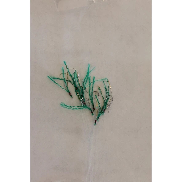 WANDERSOUL İstavrit Çaparisi 10 İğneli Poşet Çapari 0.15mm Beden x 0.25mm Köstek - 4