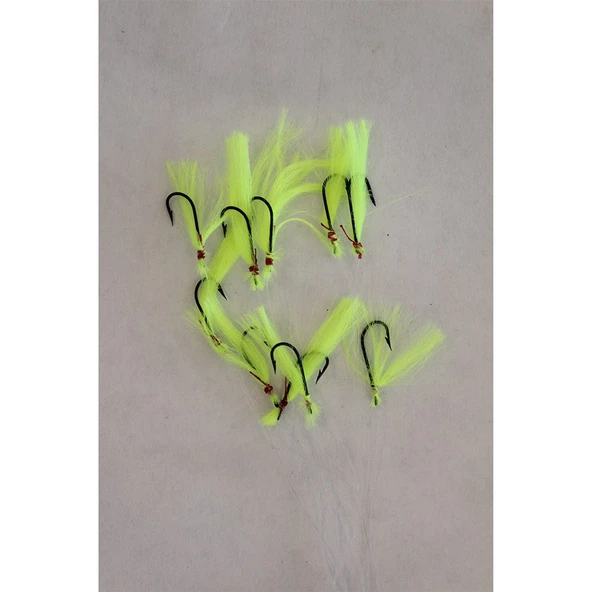 WANDERSOUL İstavrit Çaparisi 10 İğneli Poşet Çapari 0.15mm Beden x 0.25mm Köstek - 3