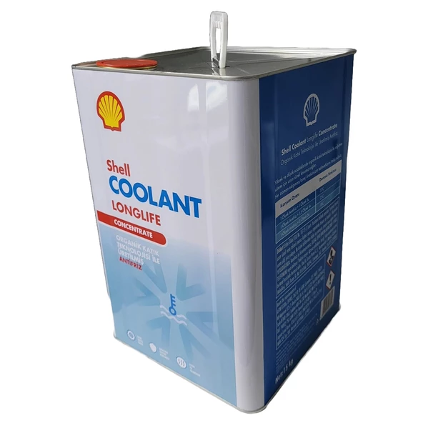 Shell KONSANTRE Kırmızı Antifriz 15 Kg - Coolant Long Life