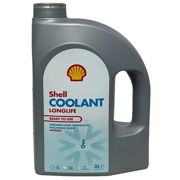 Shell Coolant Longlife 4 Mevsimlik Kırmızı Hazır Antifriz 3+1 Litre -37C - Resim 2
