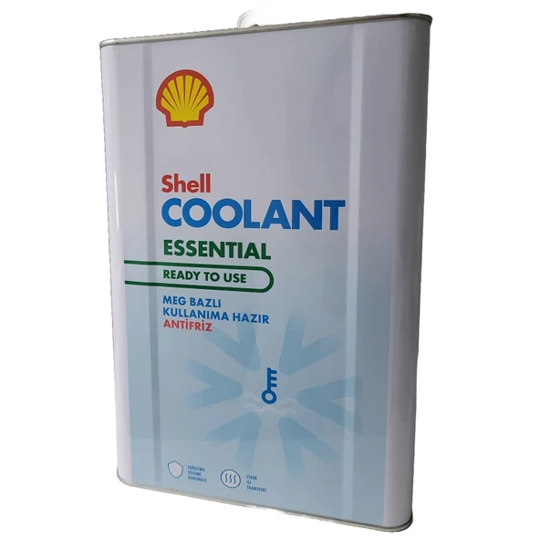 Shell -37C Mavi Hazır Antifriz 15 Kg - Coolant Essential Rtu