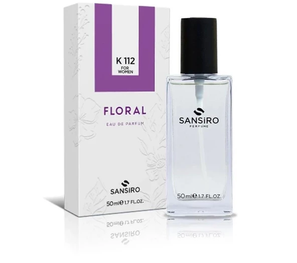 Sansiro K 112 Bayan Kadın Parfüm 50 ml Kalıcı Koku Edp