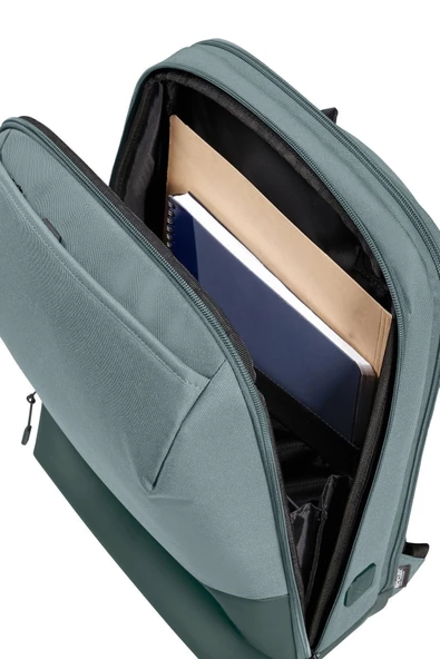 Samsonite    Kh8-14-002 15.6" Stackd Bız Notebook Sırt Çantası Mint Yeşili - 5