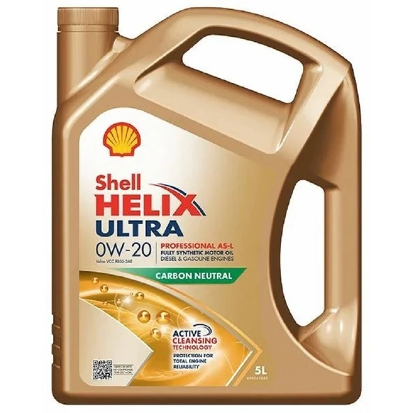 Shell Helix Ultra PRO AS-L 0w20 RBS0-2AE C5 Volvo Motor Yağı 5lt