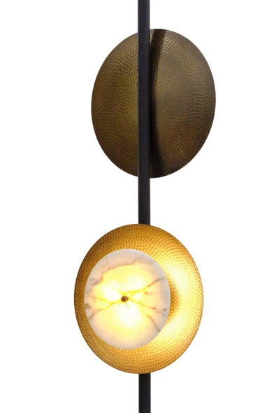 Siyah/Eskitme Boyalı Lambader PLC-1204-L-BSY - 3