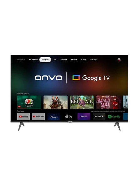 Onvo 65OVF9000 4K Ultra HD 65" 165 Ekran Uydu Alıcılı Google Smart QLED TV