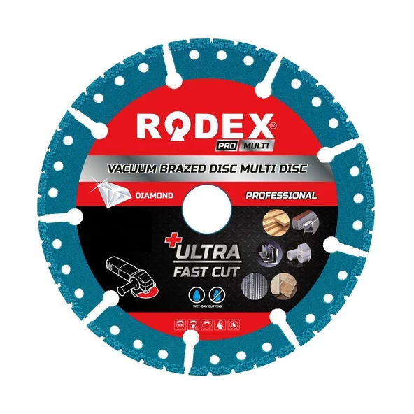 Rodex RRM125M Multi Elmas Kesme Diski 125mm