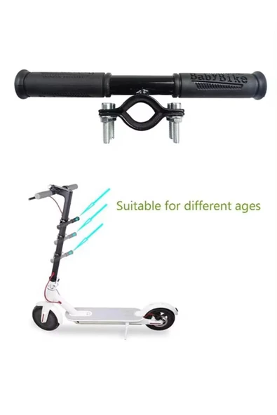 Elektrikli Scooter Çocuk Ek Tutma Gidonu Kavrama Kolu scooter çocuk destek kulpu - 8