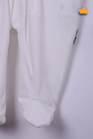 Babyhola %100 Pamuk Kız Bebek Şapkalı Eldivenli Güpürlü Patikli Tulum 3660 - 6