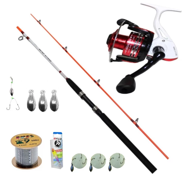 APOLLO DOLGU KAMIŞ 1,65MT  + REGAL 6000 10BB OLTA SETİ