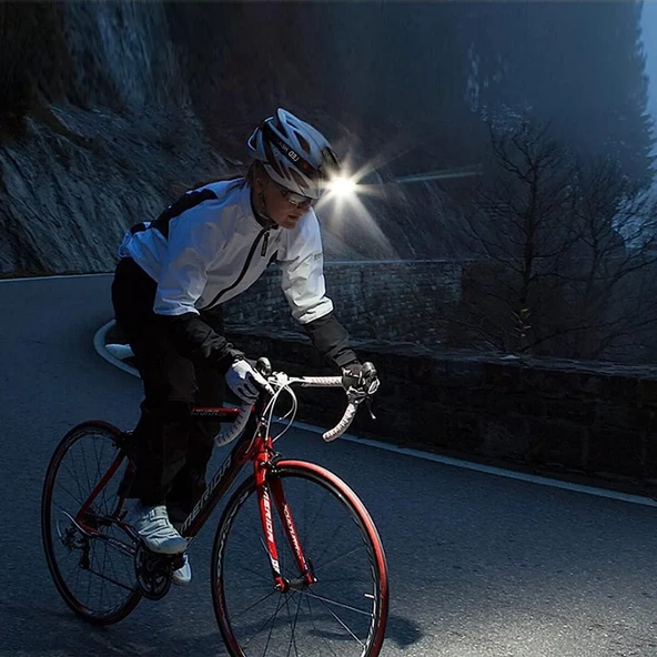 Ultra Güçlü Şarjlı Mıknatıslı Kafa Lambası Cob Led Avcı Balıkçı Kamp Feneri Deprem Işığı - 5