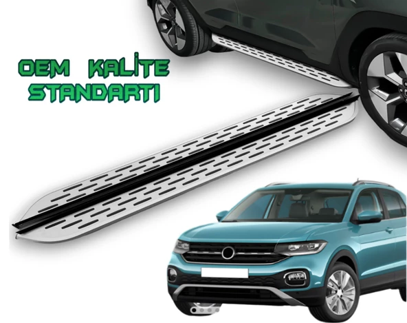 T-CROSS 2019 2020 2021 2022 2023 2024 2025 ARACA ÖZEL YAN BASAMAK ürün görseli 1