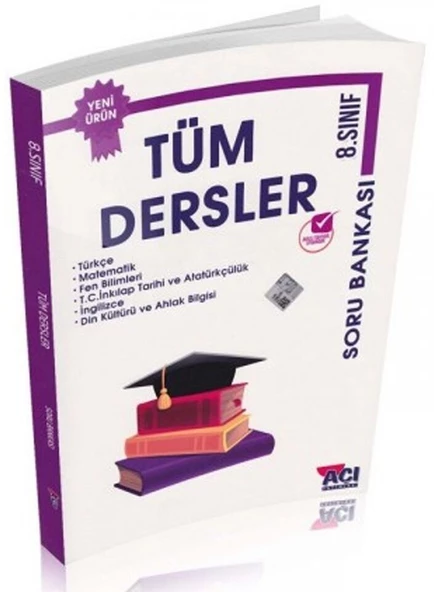 8. Sınıf LGS Tüm Dersler Soru Bankası Açı Yayınları