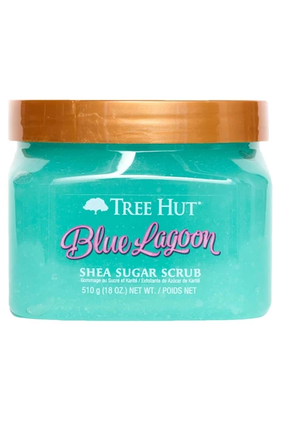 Tree Hut Blue Lagon Shea Sugar Scrub Vücut Peelingi 510GR