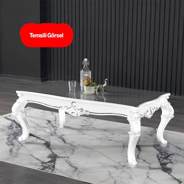 Valenta Plastik Sehpa Ayağı 47 cm Beyaz Renk 1 Adet Mobilya Zigon Çay Orta Sehpası Ayak Ayakları - 8