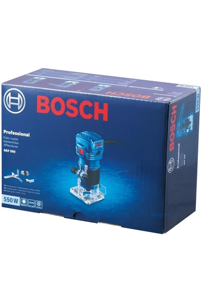 Bosch Professional Gkf 550 Watt Çok Amaçlı Freze - Ağırlık 1.4 Kg - 2