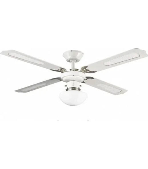 Colours Lari Aydınlatmalı Tavan Vantilatörü 107 Cm Beyaz Kanat