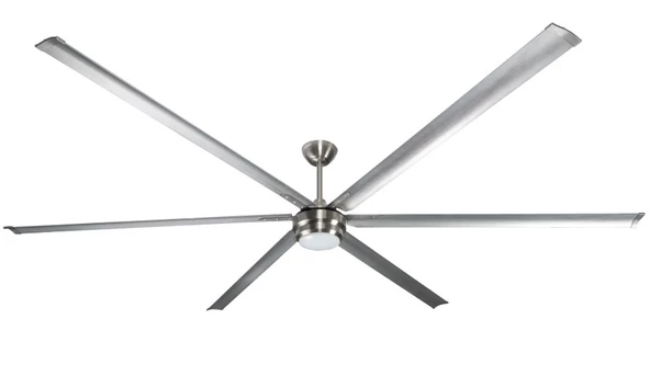 Alsanfan Antalya Gri Aydınlatmalı Uzaktan Kumandalı 275cm Tavan Vantilatörü - Resim 4