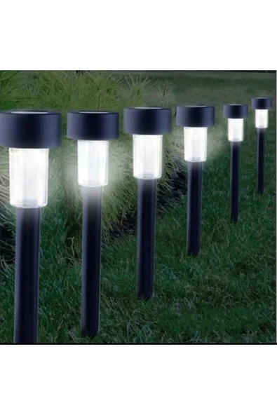 KULVARAVM 10 Adet Solar Güneş Enerjili Bahçe Aydınlatma Dekor - 2