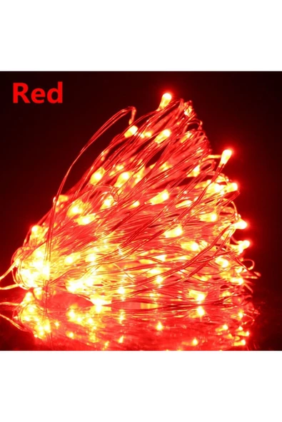 KULVARAVM 3mt Peri Led Kırmızı