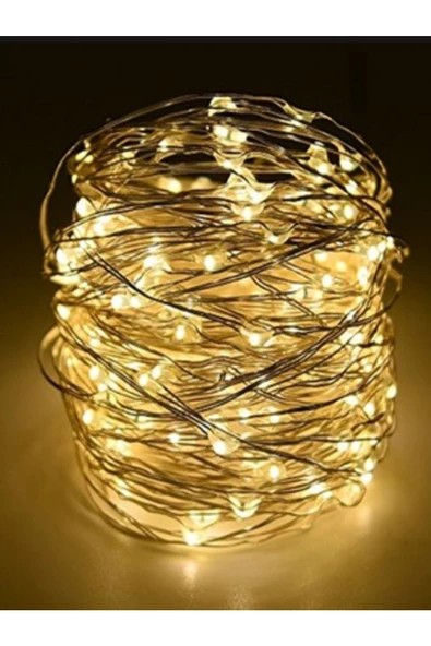 KULVARAVM 10 Metre Pilli Peri Led Işık Dekoratif Led Işık, Günışığı - 2