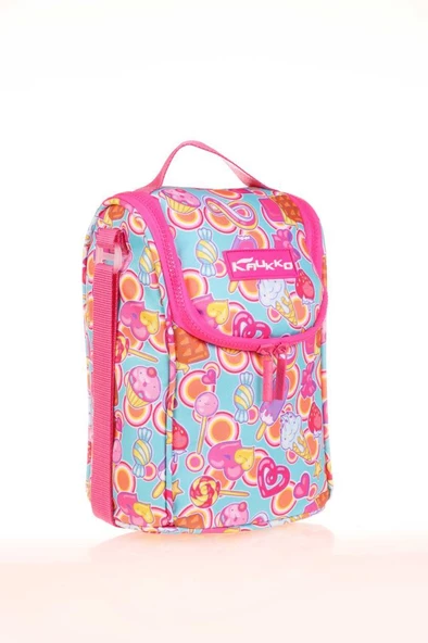 Kaukko Kids Beslenme Çantası Aynalı Nakışlı Sweet L7139 - 2