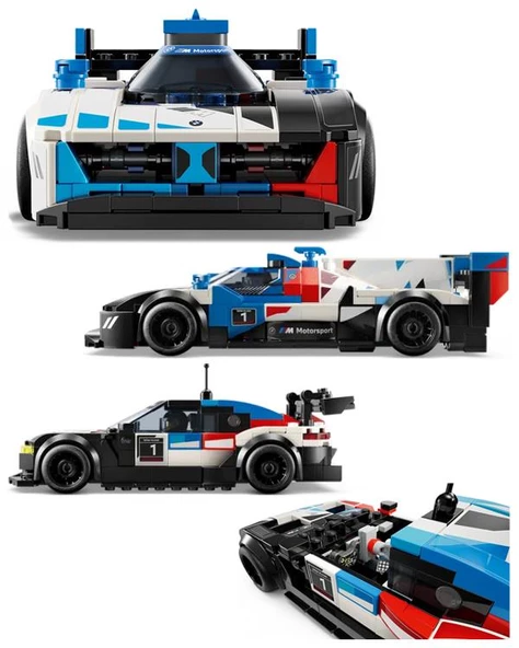 Lego Speed Champions BMW M4 GT3 ve BMW M Hybrid V8 76922 - 3