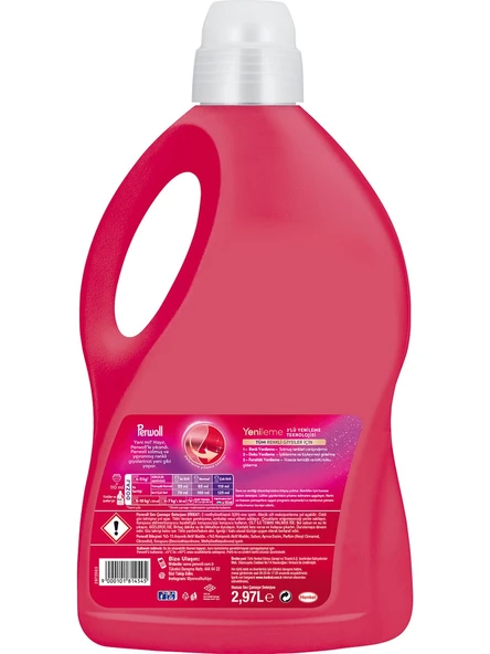 Perwoll Sıvı Çamaşır Deterjanı 2.97LT Renkli (54 Yıkama) - 3