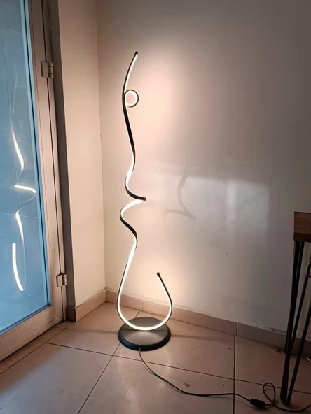 Dimli / Home / 150 cm / Lambader / Antrasit Gövde / 3 Renk Işık / 3 Yıl Garanti - 3