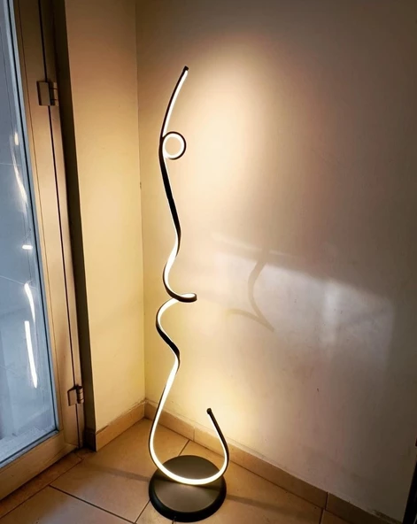 Dimli / Home / 150 cm / Lambader / Antrasit Gövde / 3 Renk Işık / 3 Yıl Garanti - 2