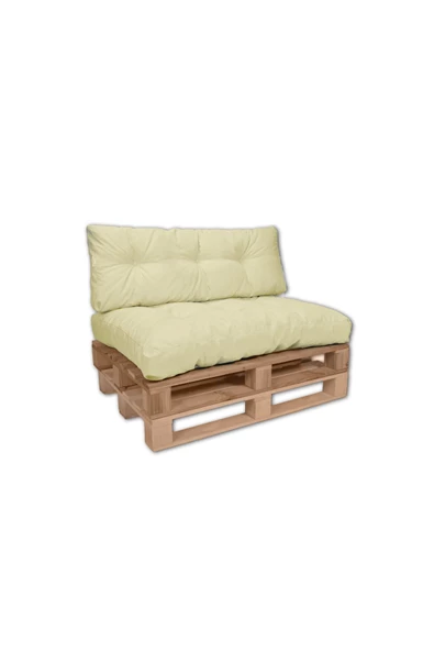 EVOKE   Kış Bahçesi Dış Ve Iç Mekan Palet Minderi, Yer Minderi, Bahçe Minderi, Minder Takımı 2 Li - 3