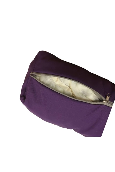 EVOKE Dış Ve Iç Mekan Yer&palet Minderi Minder Seti Takımı 2 Li Mor - 4