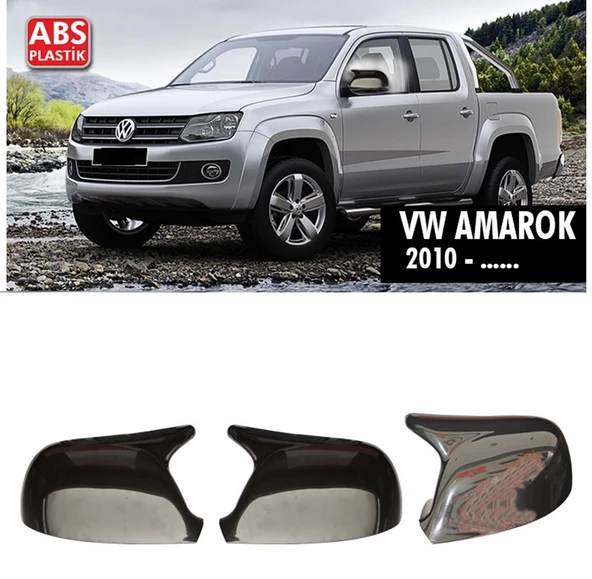 VW AMAROK UYUMLU PARLAK SİYAH BATMAN AYNA KAPAĞI