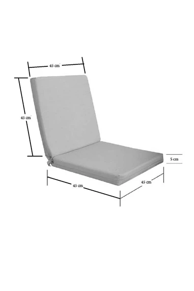 EVOKE   Sandalye Minderi 90cmx45cm - 5