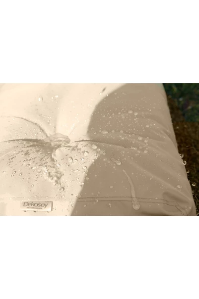 EVOKE Dış Ve Iç Mekan Palet Bahçe Balkon Havuz Başı Yer Minderi Koltuk Minderi Takımı - 4