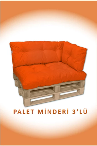 EVOKE   Dış Ve Iç Mekan Palet Bahçe Balkon Havuz Başı Yer Minderi Koltuk Minderi Takımı