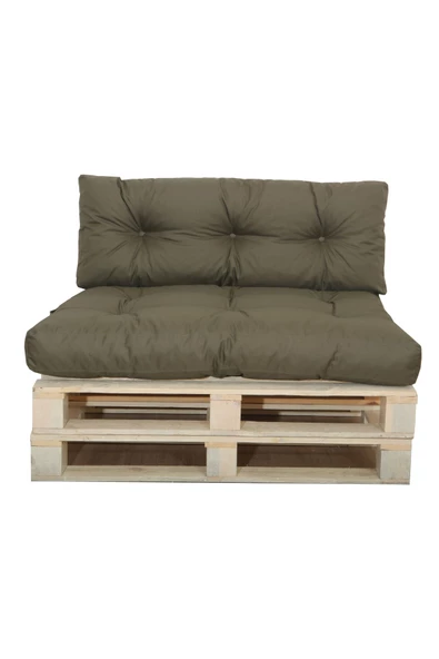 EVOKE   Kış Bahçesi, Balkon Minderi, Oturma Ve Yer Minderi Iç Ve Dış Mekan Palet Minderi -h.yeşil - Resim 3