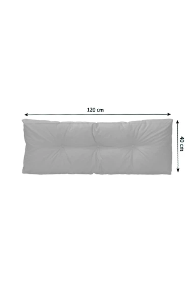 EVOKE   Dış Ve Iç Mekan Palet Bahçe Balkon Havuz Başı Yat Minderi Koltuk Minderi Sırt - Resim 5