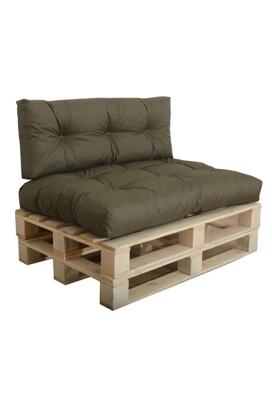 EVOKE   Kış Bahçesi, Balkon Minderi, Oturma Ve Yer Minderi Iç Ve Dış Mekan Palet Minderi -h.yeşil - Resim 2