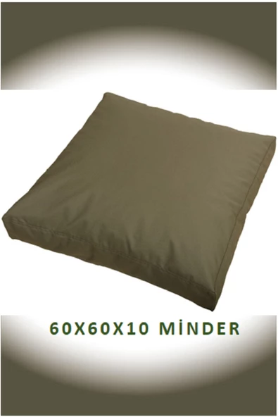 EVOKE Kare Yer Ve Palet Minderi - Haki Yeşili