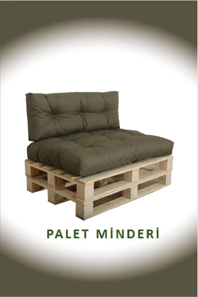 EVOKE   Kış Bahçesi, Balkon Minderi, Oturma Ve Yer Minderi Iç Ve Dış Mekan Palet Minderi -h.yeşil