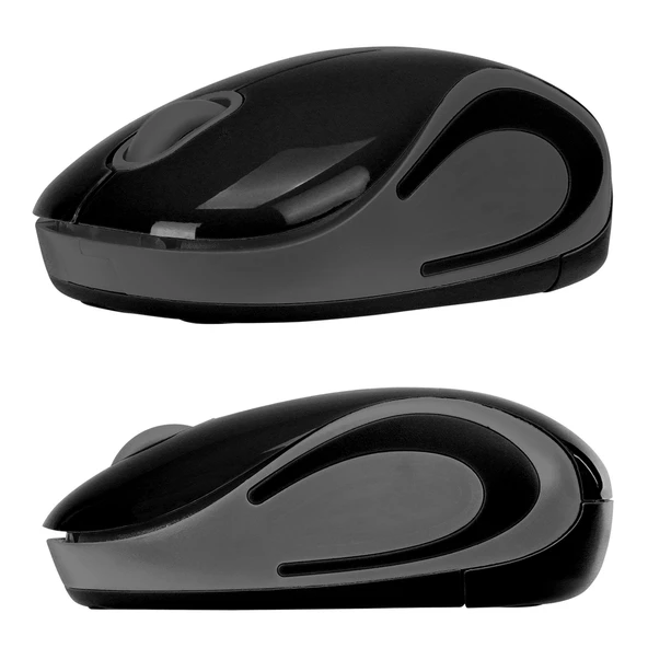 EVEREST SMW-555 USB SİYAH 2.4GHZ 1200 DPI OPTİK KABLOSUZ MOUSE - 2