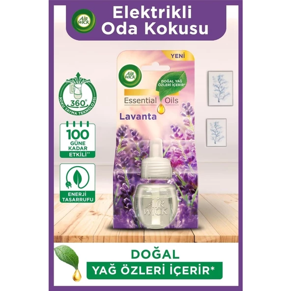 Air Wick Elektrikli Oda Kokusu Yedek Şişe Lavanta x 2 Adet - Resim 3