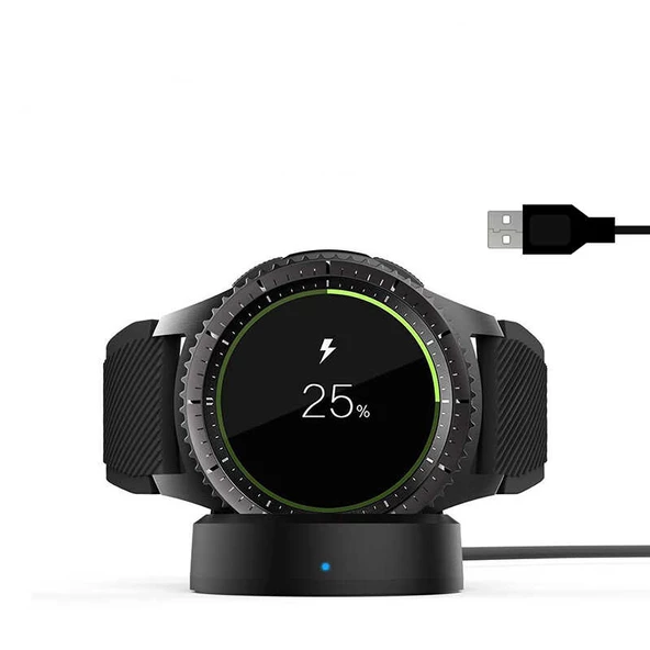 Samsung Gear S2 S3 S4 Sport Galaxy Watch Uyumlu Usb Şarj Kablosu - 3