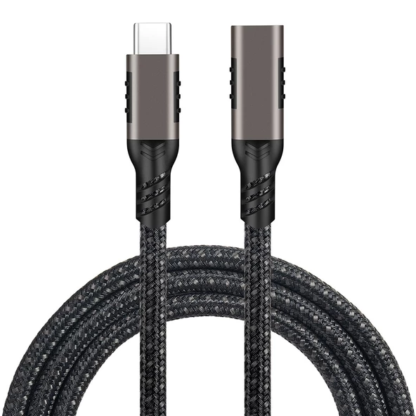 Extension USB3.2 Type-C PD Uzatma Kablosu 100W 20Gbps 4K@60Hz 0.5 Metre - 9