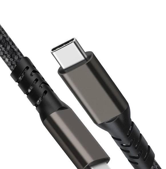 2.Jenerasyon Type-C to Type-C USB3.2 PD Data Kablosu 100W 20Gbps 4K@60Hz 2 Metre - 8