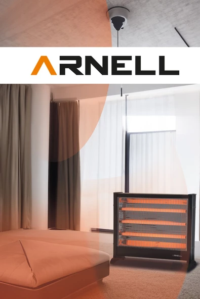 Elektrikli Isıtıcı Quartz Ev Ve Ofis Oda Tipi Soba 3 Çubuklu Yüksek Ve Güvenli Isıtma Çözümü 2700 W - 4
